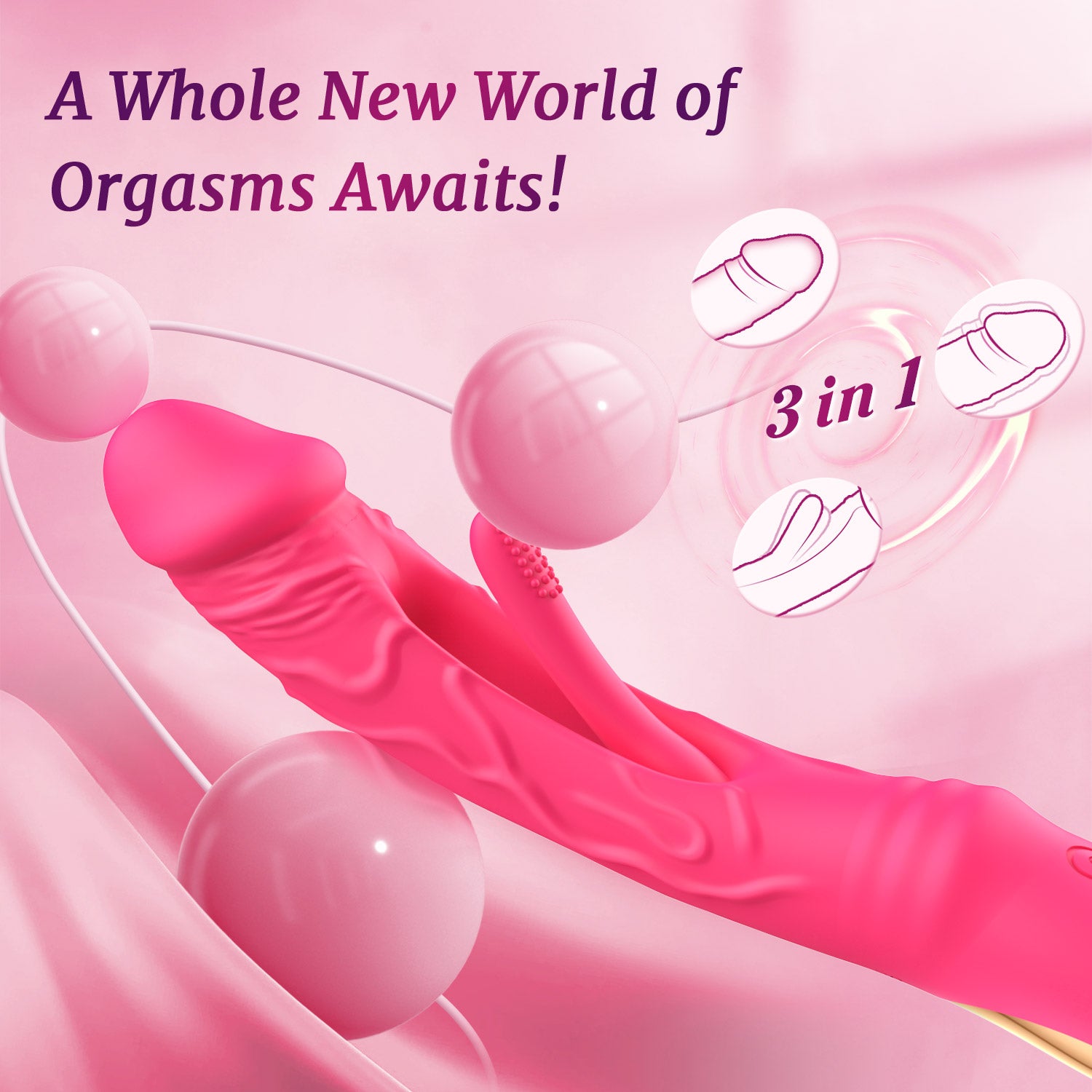 Dildo Flapping Vibrator