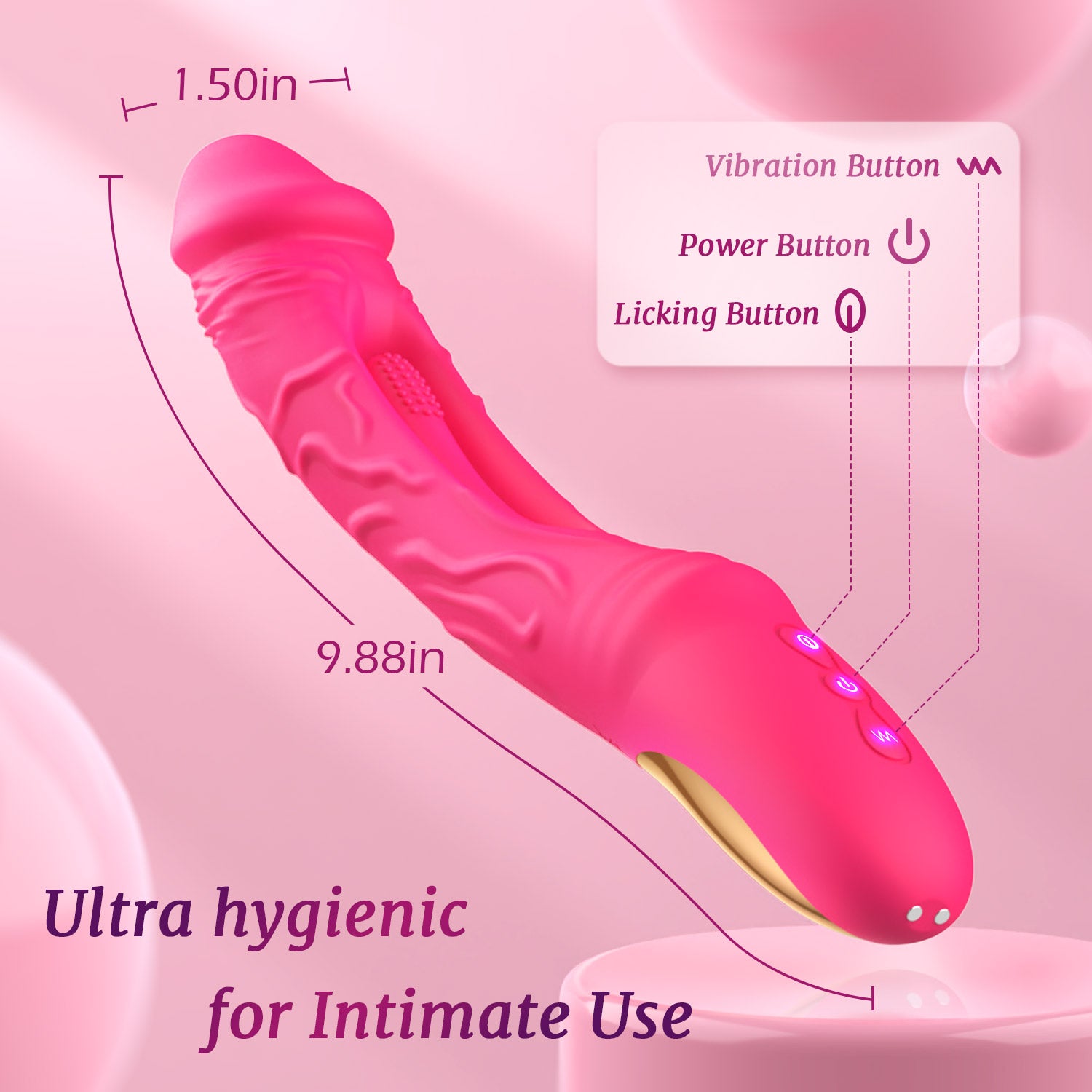 Dildo Flapping Vibrator