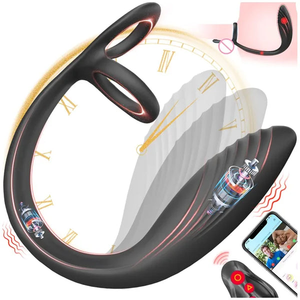 Wearable Taint Stimulator & Prostate Vibrator with Cock Ring