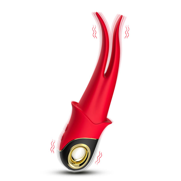 Mini Vibrator with Clit & G spot Design